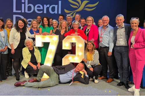 72 Liberal Democrat MPs