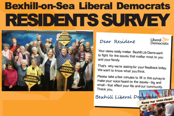 Bexhill Liberal Democrat Residents Survey Image